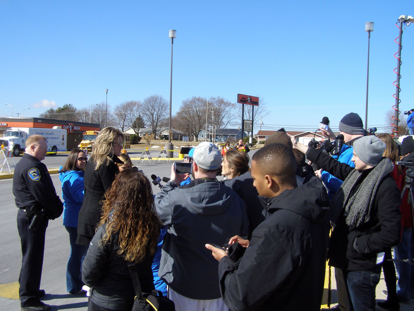 Investigation photos from 109 Knaup Drive explosion